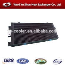 plant custom made aluminum bar&plate display heat exchanger